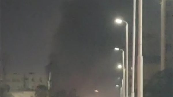 حريق سنترال رمسيس