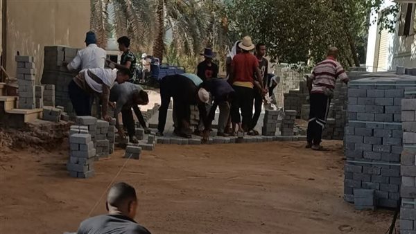 تركيب بلاط الإنترلوك