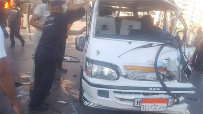 إصابة 6 أشخاص في حادث تصادم على الطريق الزراعي بالبحيرة | أسماء