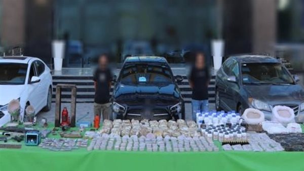 المتهمون والمضبوطات