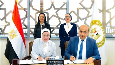 توقيع مذكرة تعاون بين البيئة والتضامن لضمان الإدارة الآمنة والقانونية للمخلفات الناتجة عن أنشطة الهلال الأحمر | صور