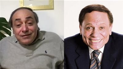 أكرم السعدني عن شائعة إصابة عادل إمام بالزهايمر: أنا وهو بنتكلم في تاريخ الفن