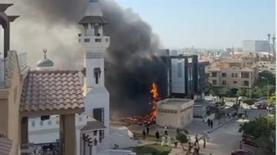 السيطرة على حريق دبي مول المرحلة الثانية في الشيخ زايد