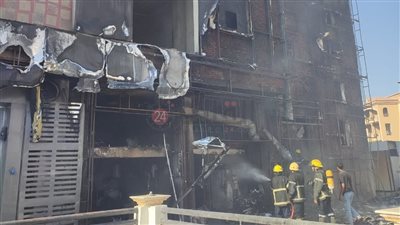 التحريات في حريق دبي مول بالشيخ زايد: بدأ من داخل محل كوافير