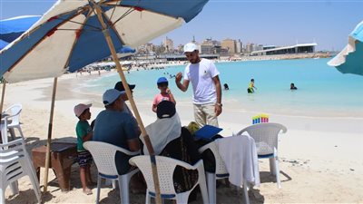 مياه مطروح تطلق حملة توعية شاملة للمصطافين للحفاظ على الموارد المائية وشبكات الصرف الصحي