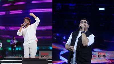 عودة التسعينات..حميد الشاعري وهشام عباس يتألقان بافتتاح المسرح الروماني وبرعاية القاهرة 24