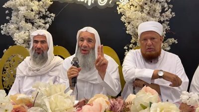 بعد وفاة والدته.. أحدث ظهور للشيخ محمد حسان في عقد قران ابنة الداعية مصطفى العدوي 