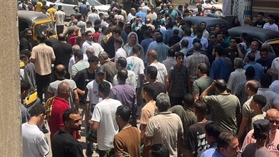 أداء صلاة الغائب على الشاب أحمد حمدي بعد 18 يومًا من غرقه في رأس البر