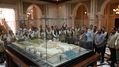 وفد اتحاد بشبابها يزور دار القرآن بمسجد مصر ويشيد بالجهود المبذولة