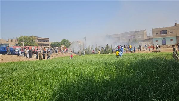 اندلاع حريق بمخزن