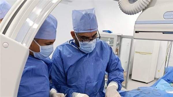 خلال إجراء الجراحة