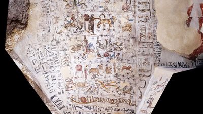 انتهاء أعمال ترميم مقبرة الأخوين بمدينة أتريبس الأثرية بسوهاج | صور