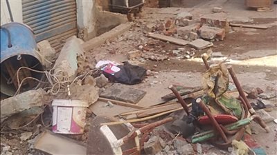 إصابة سيدة في انهيار شرفة منزل بأسيوط