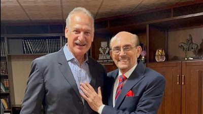 رفقة صديق عمره محمد صبحي.. أول ظهور للمخرج عمر زهران بعد أزمته الأخيرة