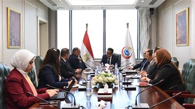 وزير الصحة يبحث مع وفد شركة جونسون آند جونسون مناقشة فرص التعاون المشترك