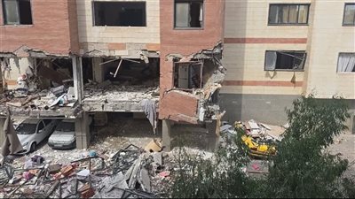 7 جرحى إثر انفجار مبنى سكني في إيران 