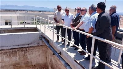 رفع كفاءة محطة معالجة الصرف الصحي بدهب لتصبح معالجة ثلاثية