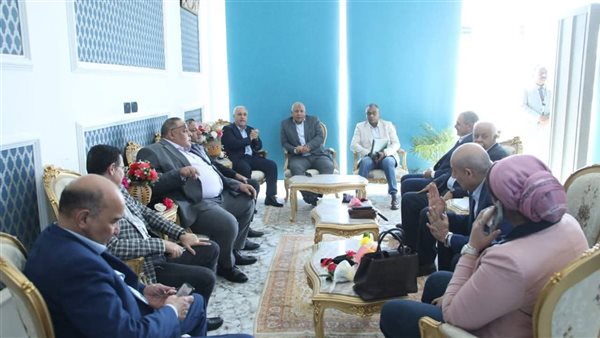 جانب من زيارة وفد