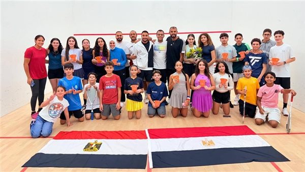 لاعبو الاسكواش