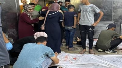 انتشال 9 شهداء من شارع النصر بغزة جراء قصف الاحتلال الإسرائيلي 