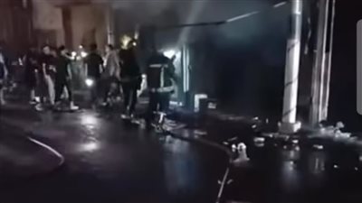 التحقيق في حريق التهم 4 محال تجارية بشارع سعد زغلول بالإسماعيلية دون إصابات