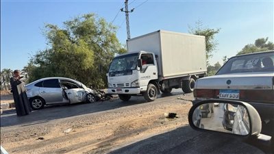 أسفر عن مصرع شخصين.. جهات التحقيق تطالب التحريات حول حادث تصادم سيارتين في أسيوط 