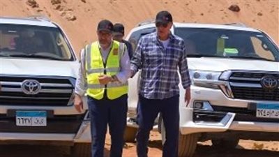 رفقة محمد كامل.. الخطيب يزور مقر ستاد الأهلي ويُتابع أعمال الحفر المستمرة