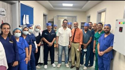 مستشفى سوهاج العام يحصد المراكز الثاني في القضاء على قوائم الانتظار