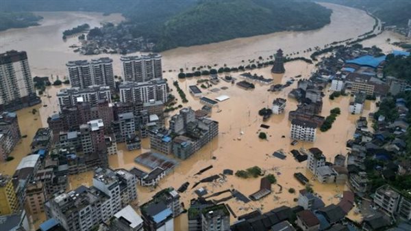 فيضانات بالصين -