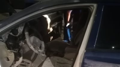 اشتعال النيران في سيارة بالقرب من جامعة MSA بأكتوبر.. والحماية المدنية تسيطر على الحريق دون إصابات