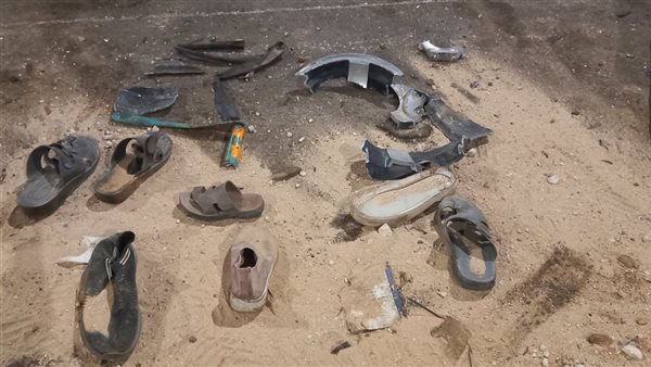 متعلقات ضحايا حادث