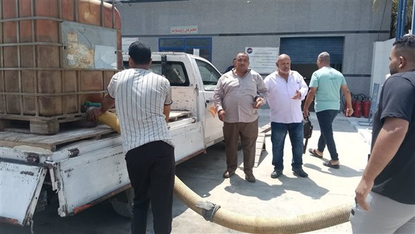 ضبط محطة وقود مخالفة