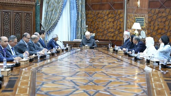 لقاء شيخ الأزهر والسفراء