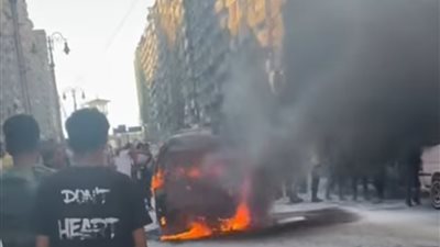 دون إصابات.. السيطرة على حريق سيارة أجرة في شرق الإسكندرية 