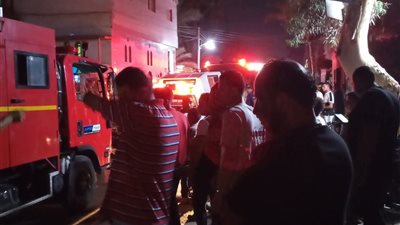 السيطرة على حريق بورشة في قرية العنانية بدمياط