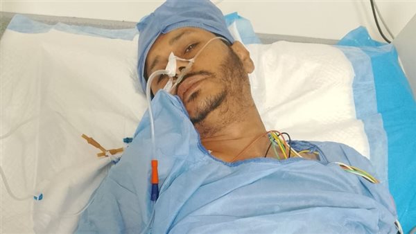 الشاب المعتدى عليه