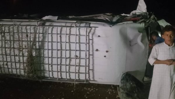 جانب من الحادث الحادث