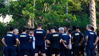 لاعبو الزمالك يخوضون تدريبات خاصة في الجيم