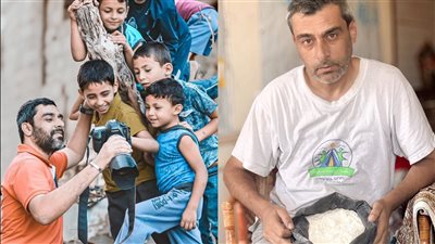 مش لاقيين ورق الشجر.. أول تعليق من الصحفي الفلسطيني فادي ثابت بعد عرض أرشيفه للبيع مقابل كيس طحين 