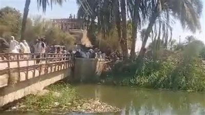 الإنقاذ النهري يكثف جهوده لانتشال جثة شاب غرق داخل ترعة بسوهاج 