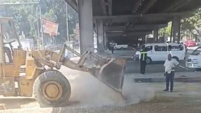 الصرف الصحي بالقاهرة تنتهي من إصلاح الهبوط الأرضي بشارع جسر السويس