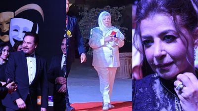 وزير الثقافة والخولي ومحمد رياض.. أبرز الحضور على ريد كاربت الدورة الـ 18 من المهرجان القومي للمسرح