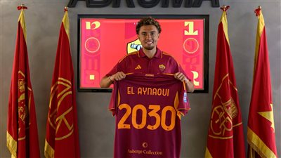 رسميًا.. نادي روما يتعاقد مع المغربي نيل العيناوي حتى عام 2030