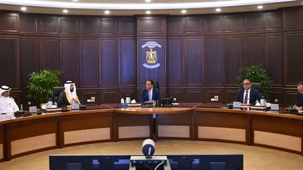 مدبولي يلتقي رئيس