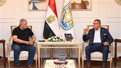 محافظ جنوب سيناء يستقبل رئيس الشركة القابضة لمياه الشرب