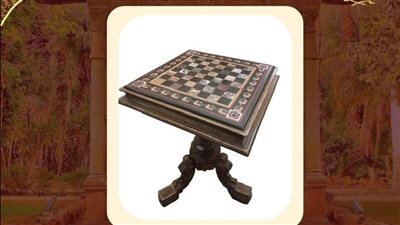 بمناسبة اليوم العالمي للشطرنج.. متحف قصر المنيل يعرض منضدة فريدة من العصر الحديث