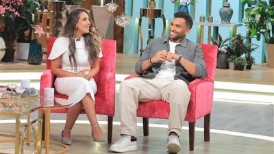 منة عدلي القيعي وزوجها يوسف حشيش في ضيافة منى الشاذلي اليوم