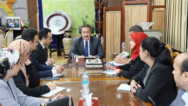 اجتماع محافظ المنوفية