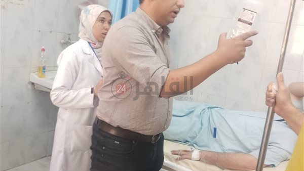 أحد مصابي حالة التسمم