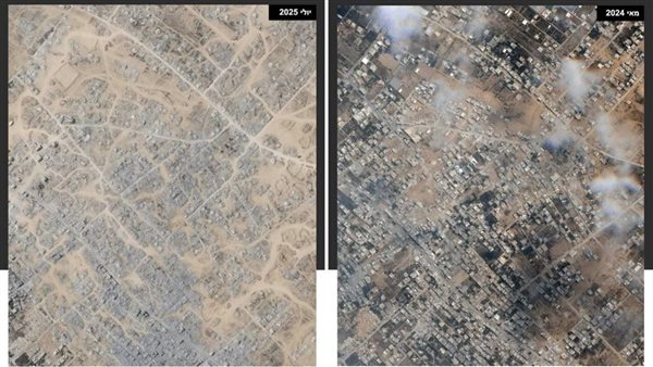 تدمير مباني غزة